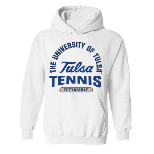 Tulsa - NCAA Men's Tennis : Gus Tettamble - Classic Fashion Shersey Hooded Sweatshirt-0