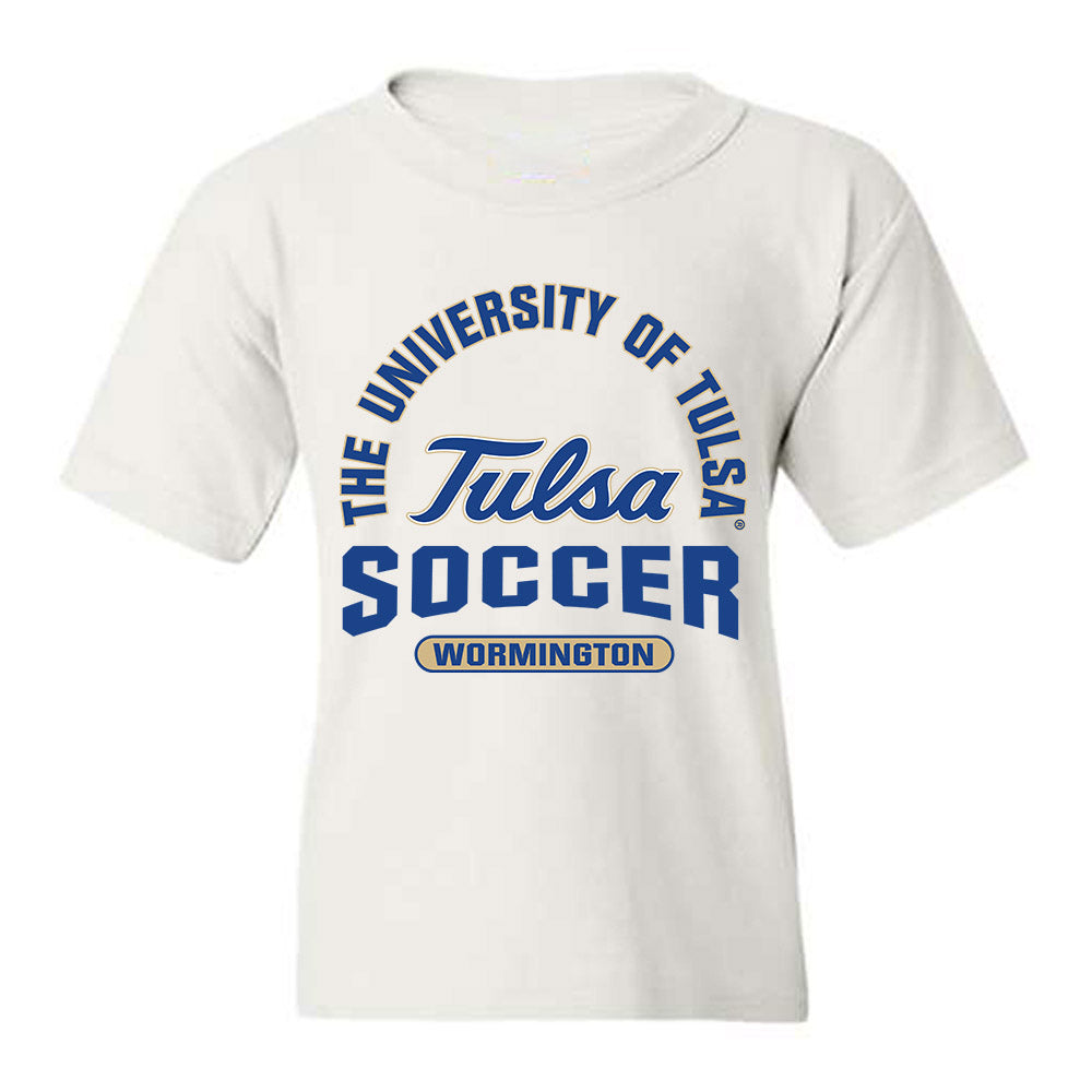 Tulsa - NCAA Men's Soccer : Trajan Wormington - Classic Fashion Shersey Youth T-Shirt-0