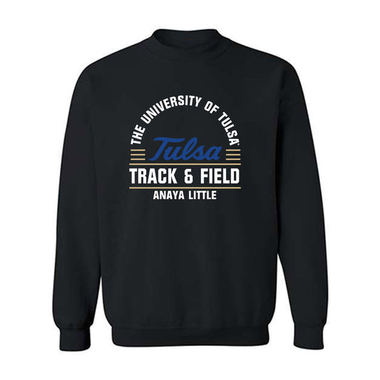 Tulsa - NCAA Women's Track & Field : Anaya Little - Classic Fashion Shersey Crewneck Sweatshirt-0