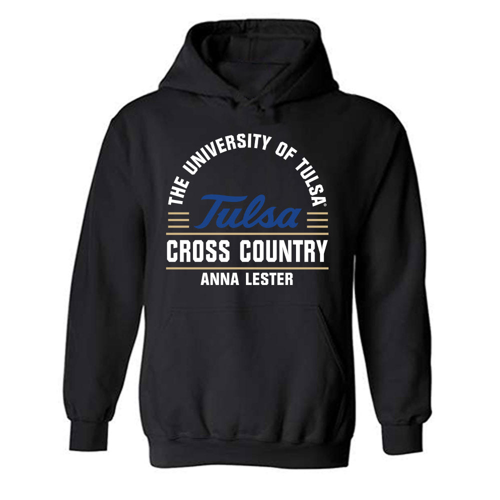 Tulsa - NCAA Women's Cross Country : Anna Lester - Classic Fashion Shersey Hooded Sweatshirt-0