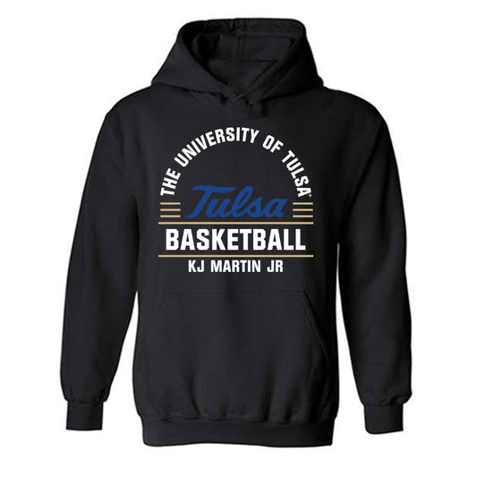 Tulsa - NCAA Men's Basketball : KJ Martin Jr - Classic Fashion Shersey Hooded Sweatshirt-0