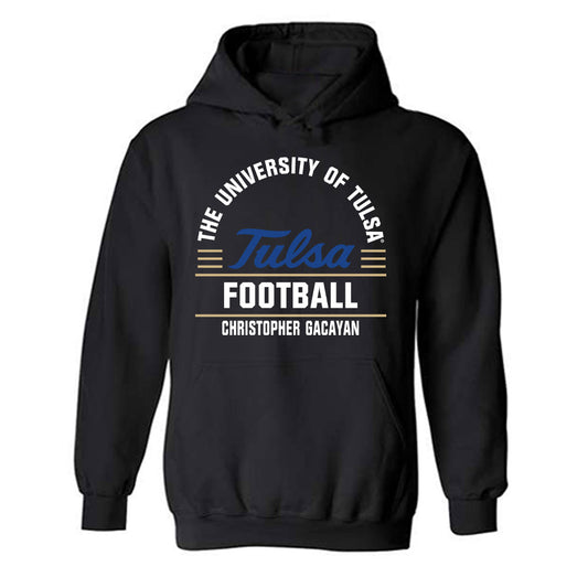 Tulsa - NCAA Football : Christopher Gacayan - Classic Fashion Shersey Hooded Sweatshirt-0