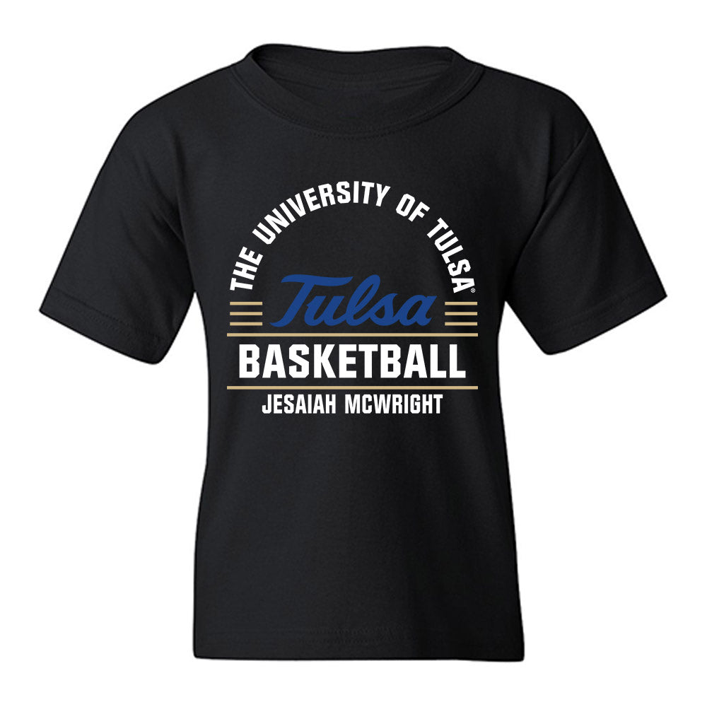 Tulsa - NCAA Men's Basketball : Jesaiah McWright - Classic Fashion Shersey Youth T-Shirt-0