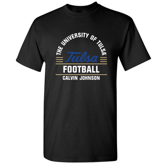Tulsa - NCAA Football : Calvin Johnson - Classic Fashion Shersey T-Shirt-0