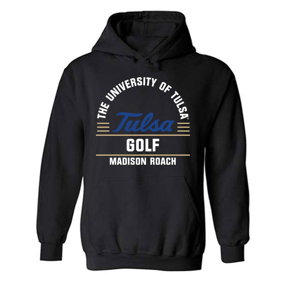 Tulsa - NCAA Women's Golf : Madison Roach - Classic Fashion Shersey Hooded Sweatshirt-0