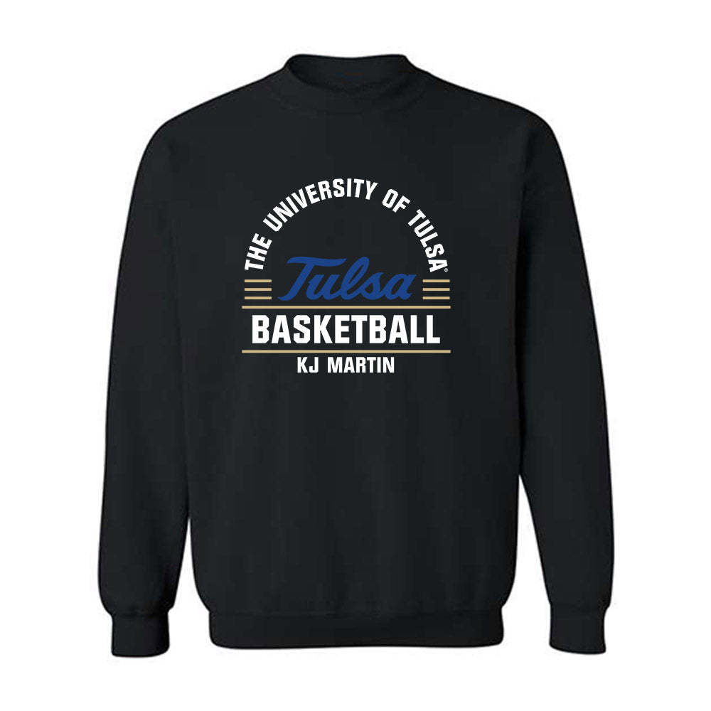 Tulsa - NCAA Men's Basketball : KJ Martin - Classic Fashion Shersey Crewneck Sweatshirt-0