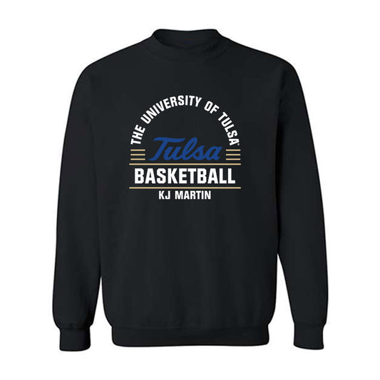 Tulsa - NCAA Men's Basketball : KJ Martin - Classic Fashion Shersey Crewneck Sweatshirt-0