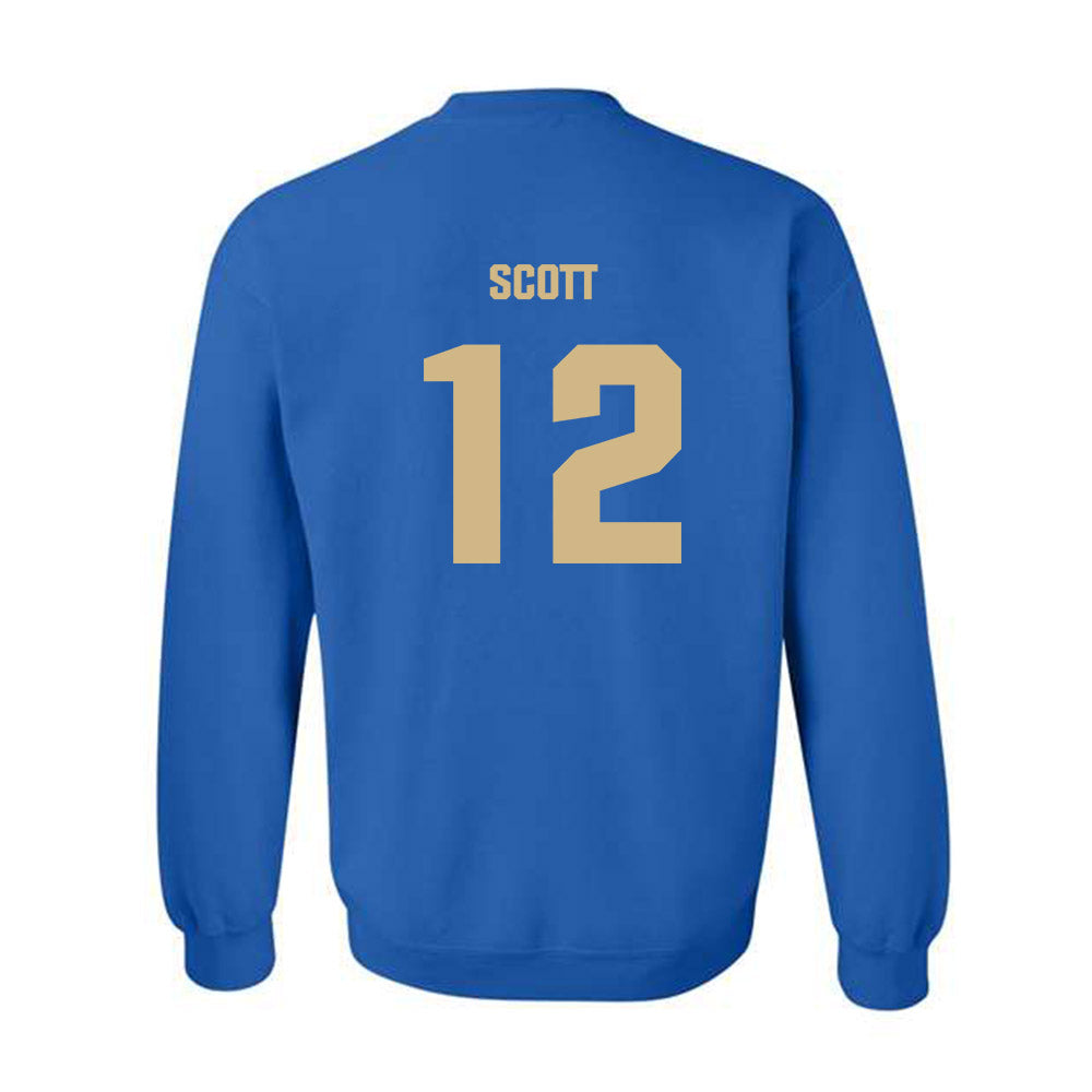 Tulsa - NCAA Football : Dedaunte Scott - Classic Shersey Crewneck Sweatshirt-1