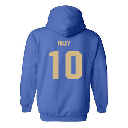 Tulsa - NCAA Men's Basketball : Tylen Riley - Classic Shersey Hooded Sweatshirt-1