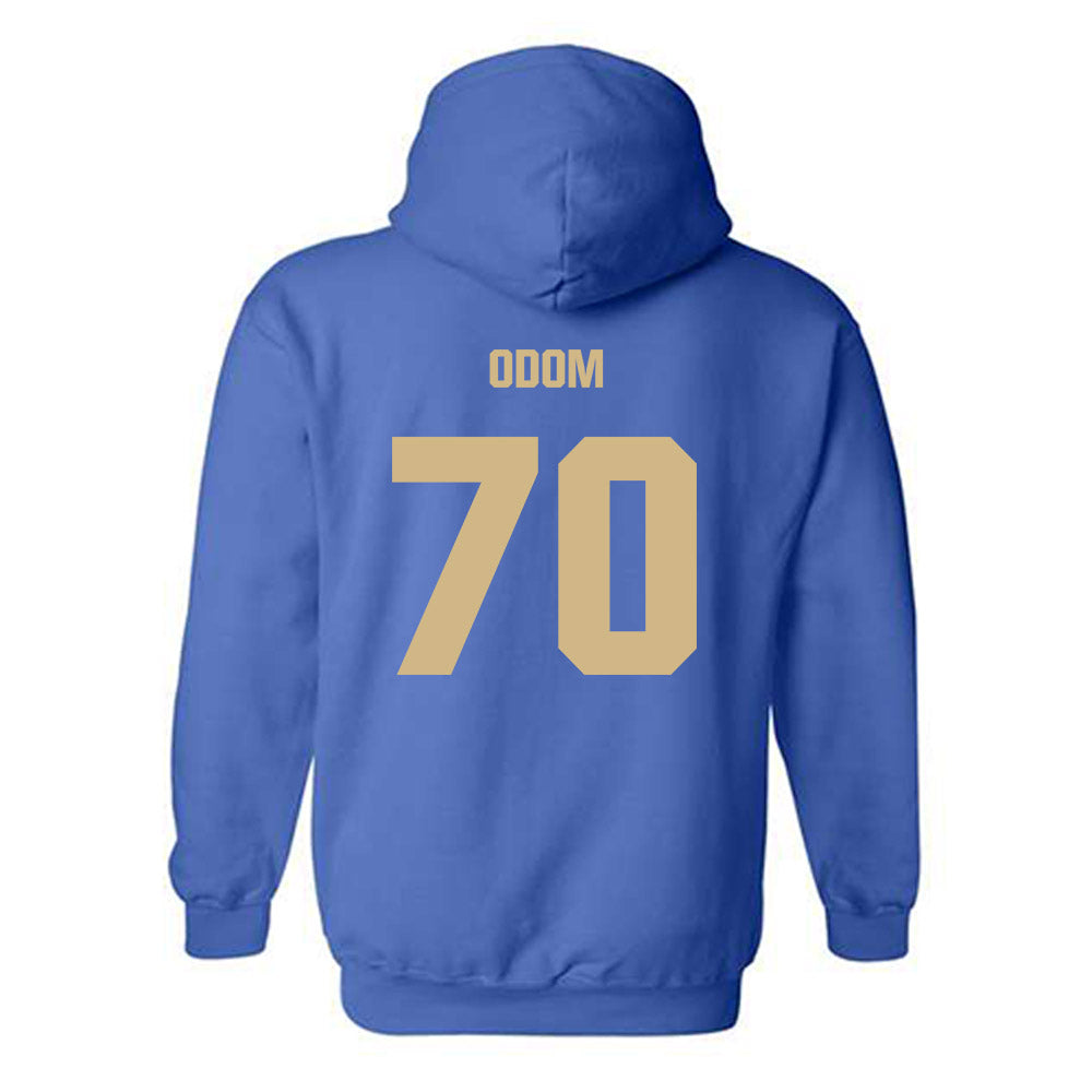 Tulsa - NCAA Football : Evan Odom - Classic Shersey Hooded Sweatshirt-1