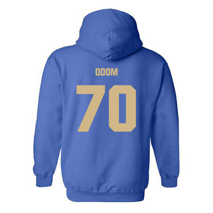 Tulsa - NCAA Football : Evan Odom - Classic Shersey Hooded Sweatshirt-1