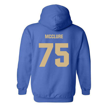 Tulsa - NCAA Football : Evan Mcclure - Classic Shersey Hooded Sweatshirt-1