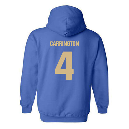 Tulsa - NCAA Men's Basketball : Braeden Carrington - Classic Shersey Hooded Sweatshirt-1