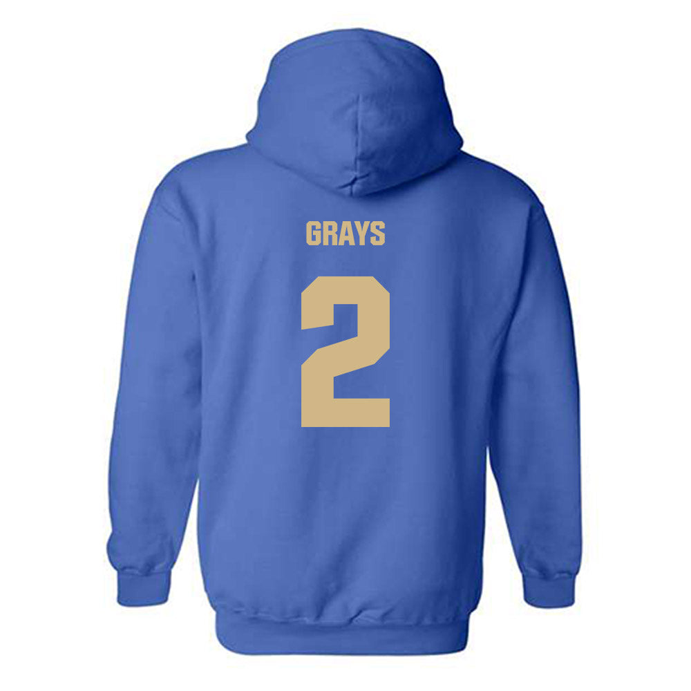 Tulsa - NCAA Women's Basketball : RyLee Grays - Classic Shersey Hooded Sweatshirt-1