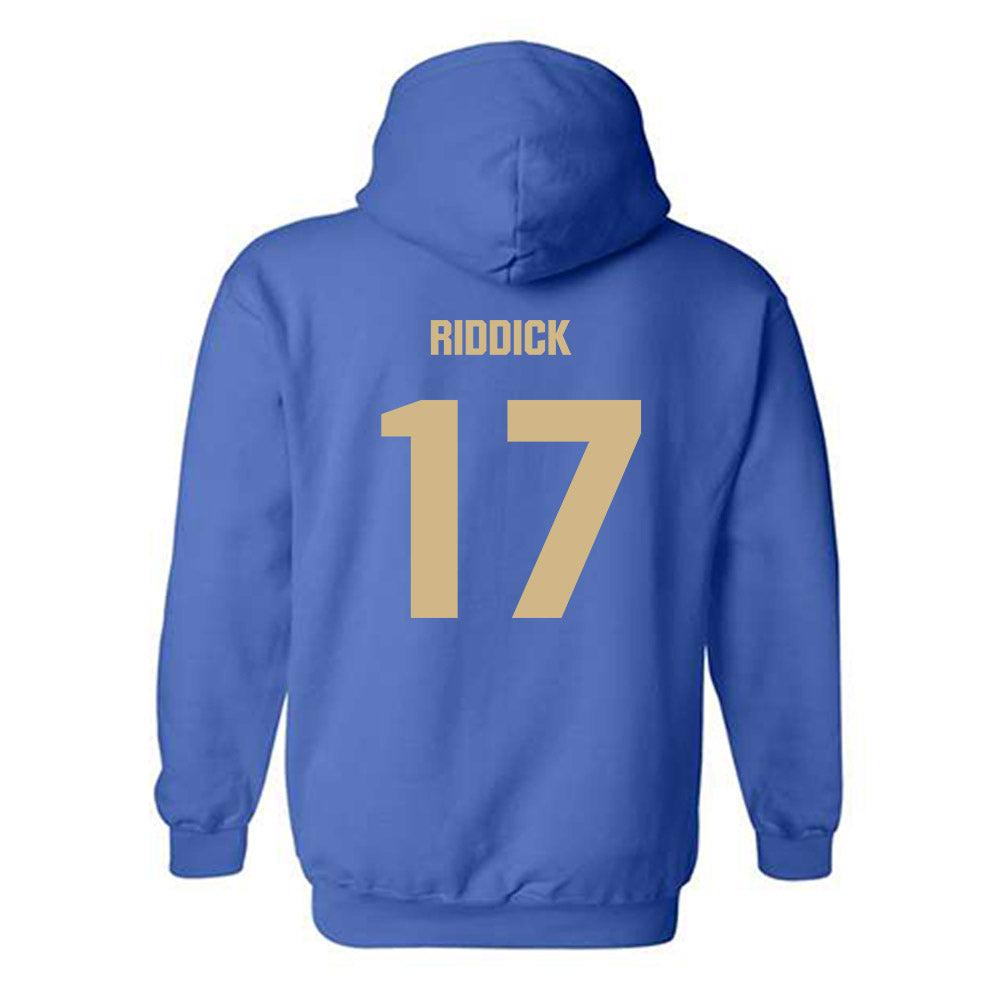 Tulsa - NCAA Women's Basketball : Hannah Riddick - Classic Shersey Hooded Sweatshirt-1