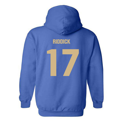 Tulsa - NCAA Women's Basketball : Hannah Riddick - Classic Shersey Hooded Sweatshirt-1