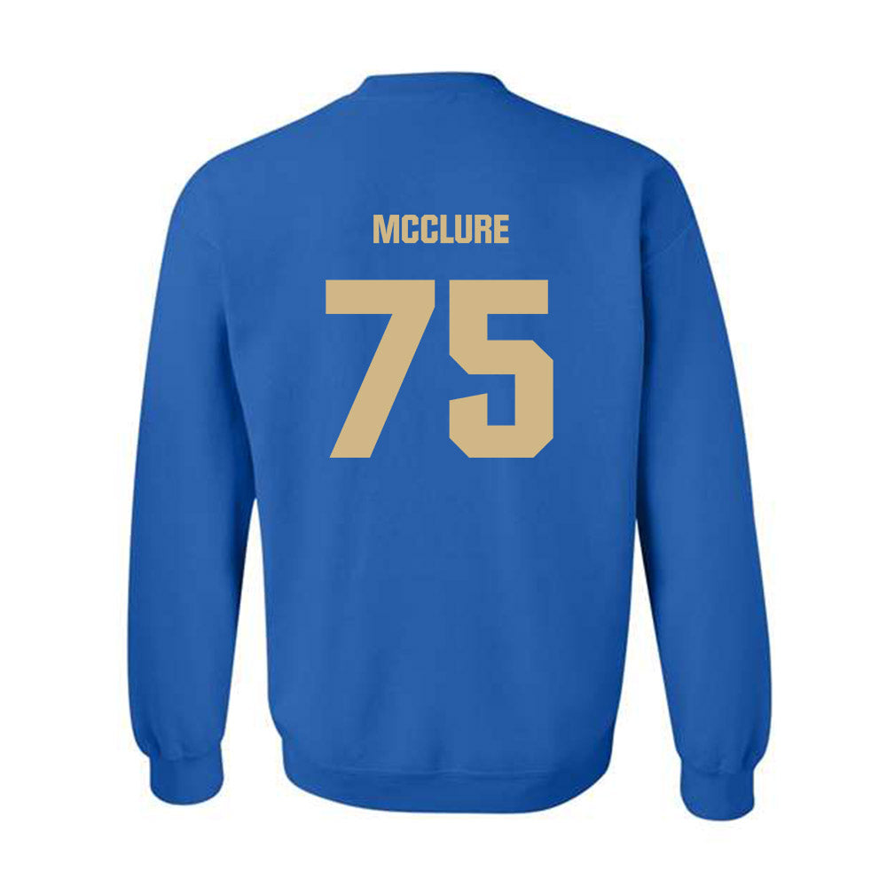 Tulsa - NCAA Football : Evan Mcclure - Classic Shersey Crewneck Sweatshirt-1