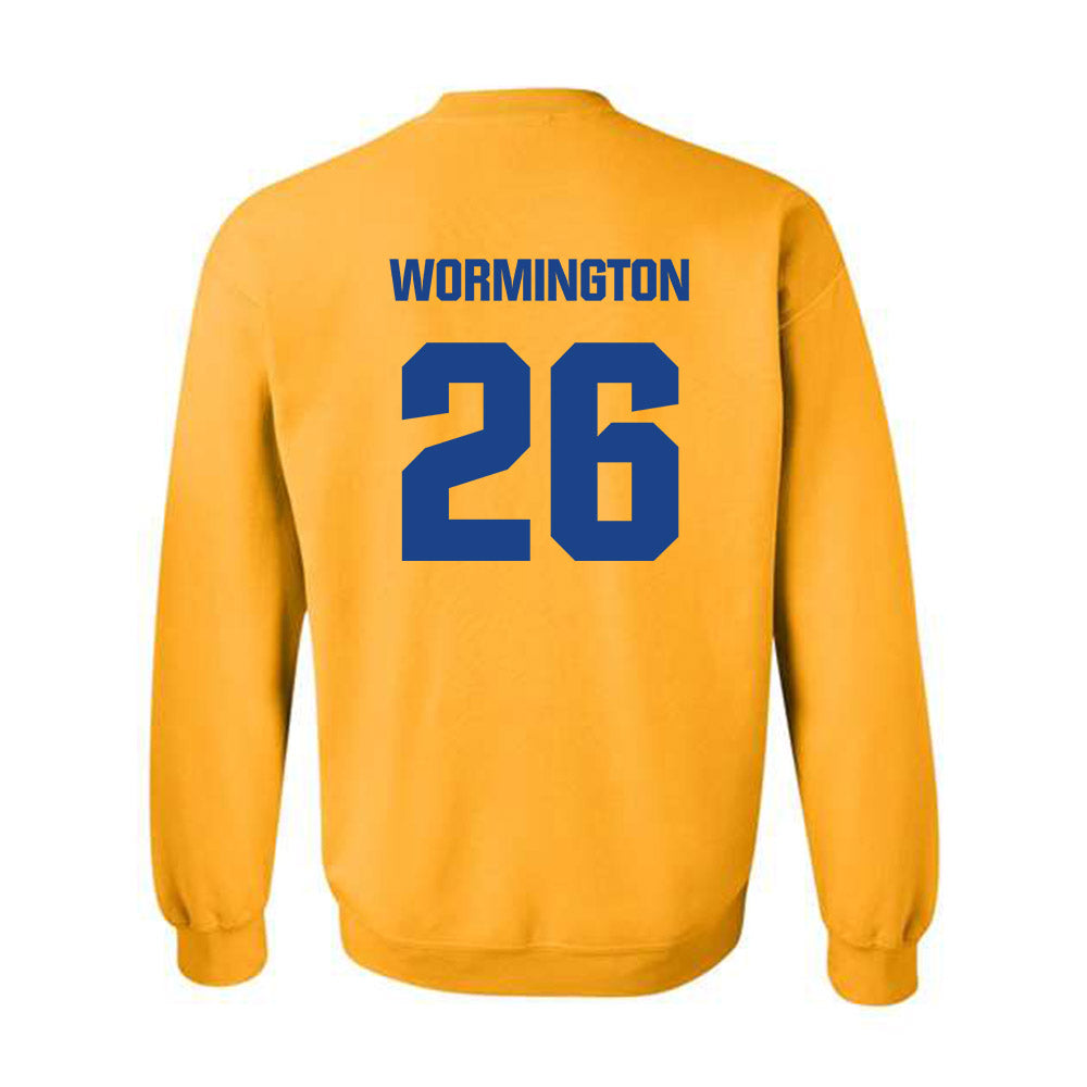 Tulsa - NCAA Men's Soccer : Trajan Wormington - Classic Shersey Crewneck Sweatshirt-1