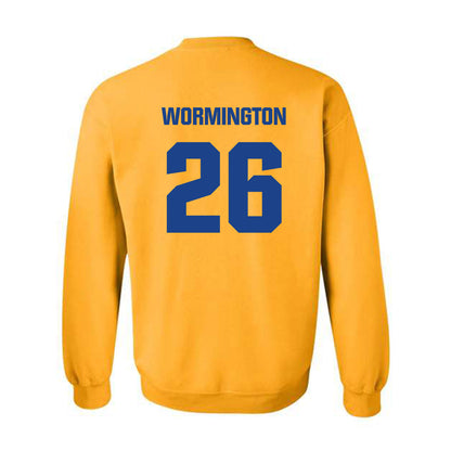 Tulsa - NCAA Men's Soccer : Trajan Wormington - Classic Shersey Crewneck Sweatshirt-1