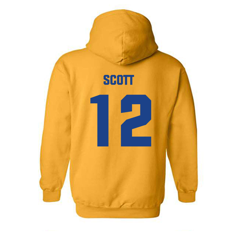 Tulsa - NCAA Football : Dedaunte Scott - Classic Shersey Hooded Sweatshirt-1
