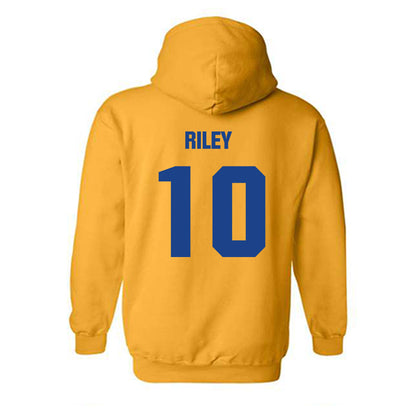 Tulsa - NCAA Men's Basketball : Tylen Riley - Classic Shersey Hooded Sweatshirt-1