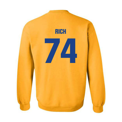 Tulsa - NCAA Football : Logan Rich - Classic Shersey Crewneck Sweatshirt-1