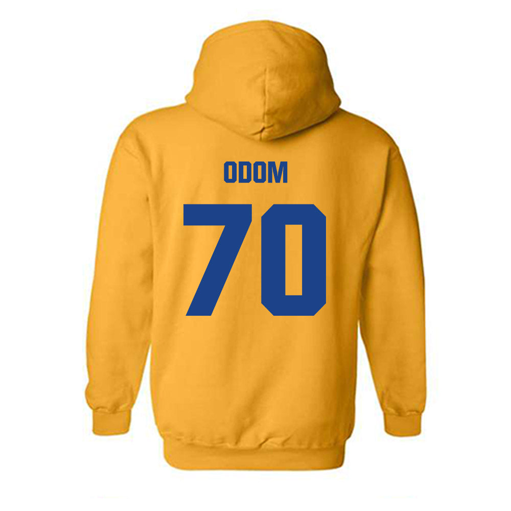 Tulsa - NCAA Football : Evan Odom - Classic Shersey Hooded Sweatshirt-1