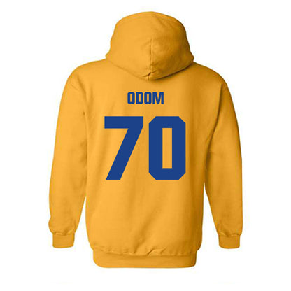 Tulsa - NCAA Football : Evan Odom - Classic Shersey Hooded Sweatshirt-1