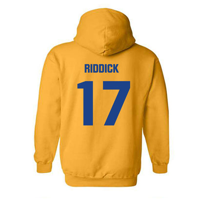 Tulsa - NCAA Women's Basketball : Hannah Riddick - Classic Shersey Hooded Sweatshirt-1