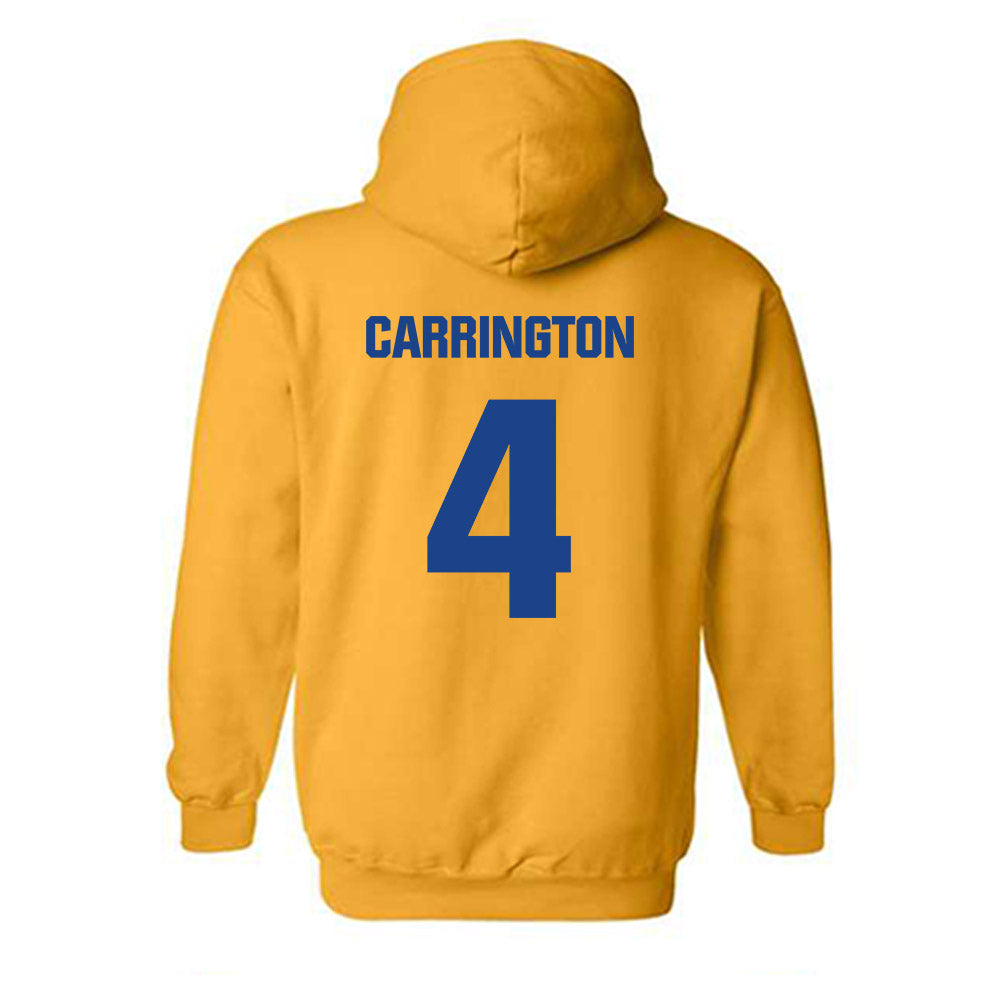 Tulsa - NCAA Men's Basketball : Braeden Carrington - Classic Shersey Hooded Sweatshirt-1