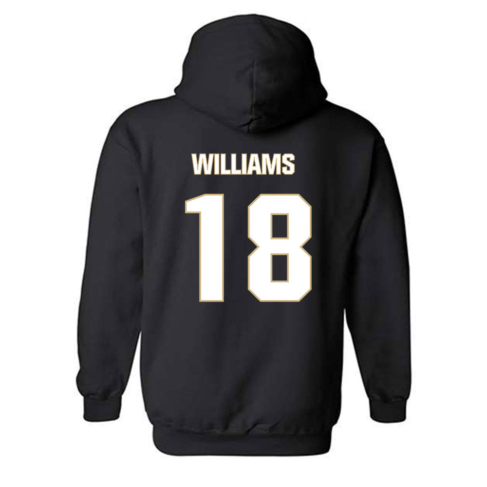 Tulsa - NCAA Football : Zach Williams - Classic Shersey Hooded Sweatshirt-1