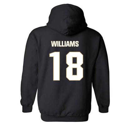 Tulsa - NCAA Football : Zach Williams - Classic Shersey Hooded Sweatshirt-1