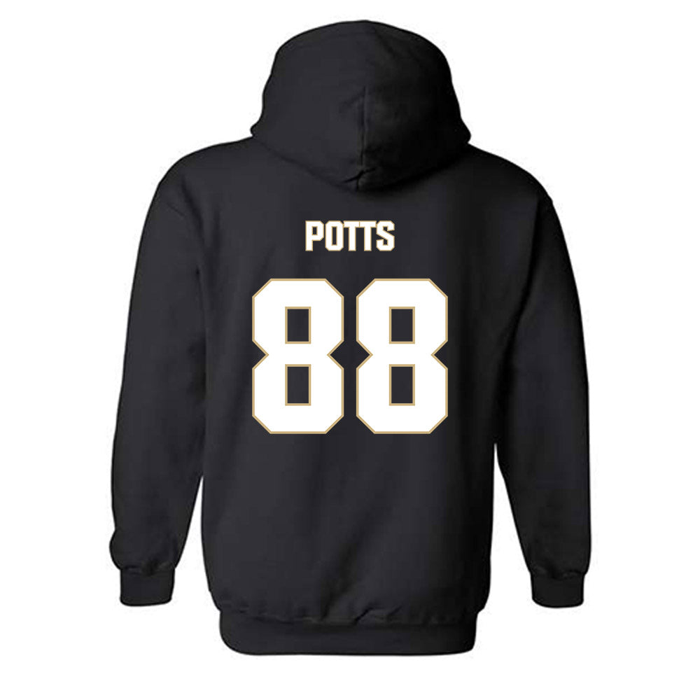 Tulsa - NCAA Football : Elijah Potts - Classic Shersey Hooded Sweatshirt-1