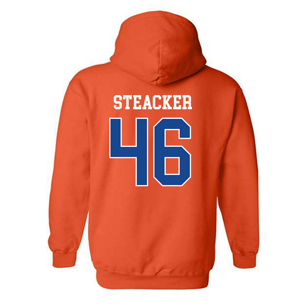 Boise State - NCAA Football : Hunter Steacker - Classic Fashion Shersey Hooded Sweatshirt