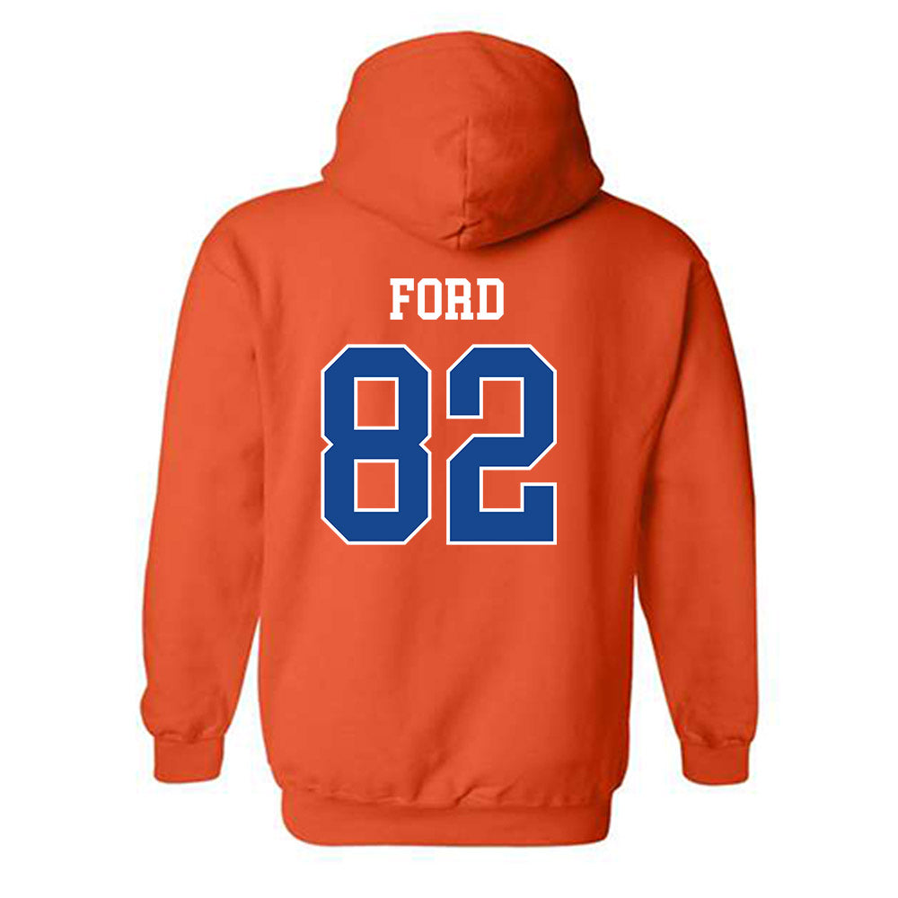 Boise State - NCAA Football : Ben Ford - Classic Fashion Shersey Hooded Sweatshirt