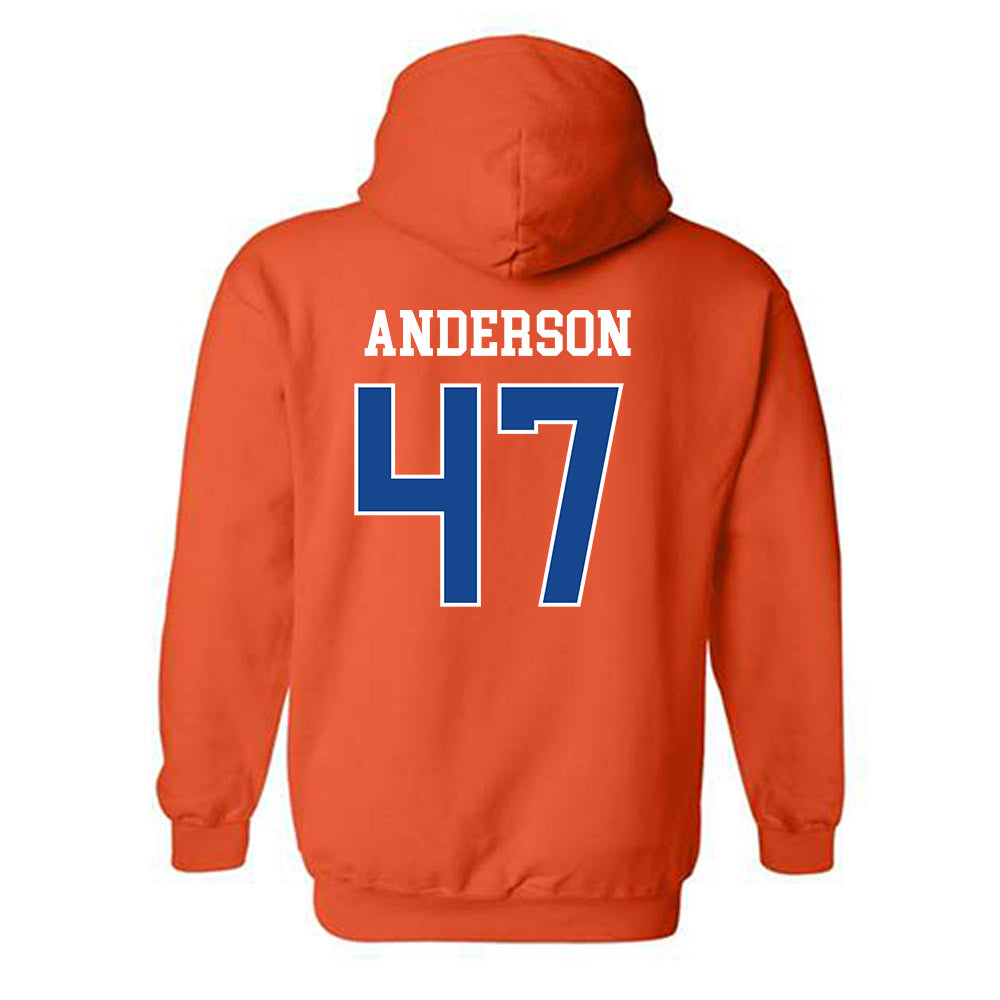 Boise State - NCAA Football : Kaden Anderson - Classic Fashion Shersey Hooded Sweatshirt