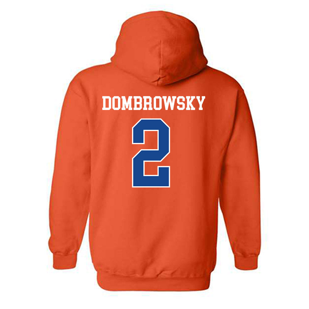 Boise State - NCAA Football : Gavin Dombrowsky - Classic Fashion Shersey Hooded Sweatshirt-1