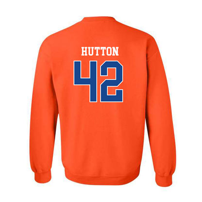Boise State - NCAA Football : Mason Hutton - Classic Fashion Shersey Crewneck Sweatshirt