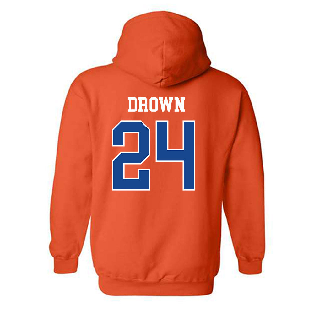 Boise State - NCAA Women's Soccer : Sophie Drown - Classic Fashion Shersey Hooded Sweatshirt
