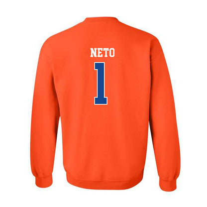 Boise State - NCAA Men's Basketball : Aginaldo Neto - Classic Fashion Shersey Crewneck Sweatshirt-1