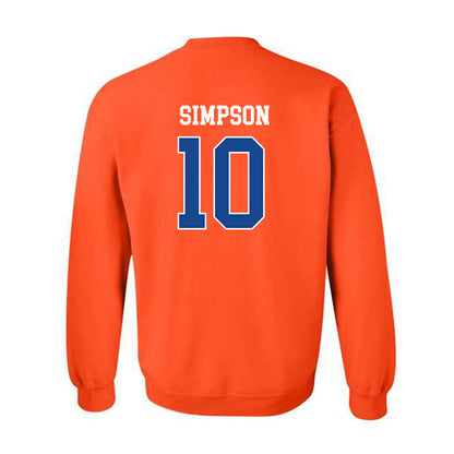 Boise State - NCAA Football : Andrew Simpson - Classic Fashion Shersey Crewneck Sweatshirt