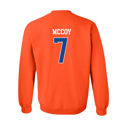 Boise State - NCAA Football : Amarion McCoy - Classic Fashion Shersey Crewneck Sweatshirt-1
