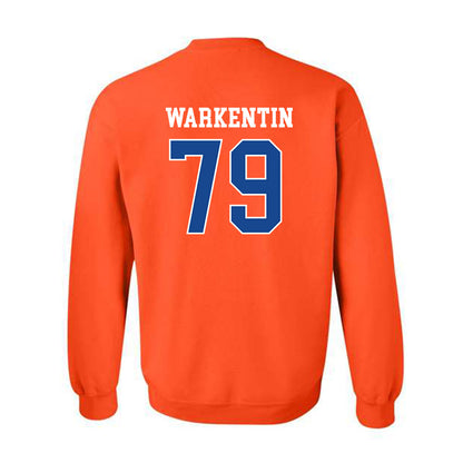 Boise State - NCAA Football : Connor Warkentin - Classic Fashion Shersey Crewneck Sweatshirt