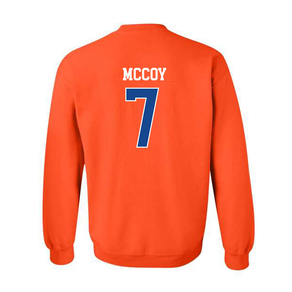 Boise State - NCAA Football : A'Marion MCcoy - Classic Fashion Shersey Crewneck Sweatshirt