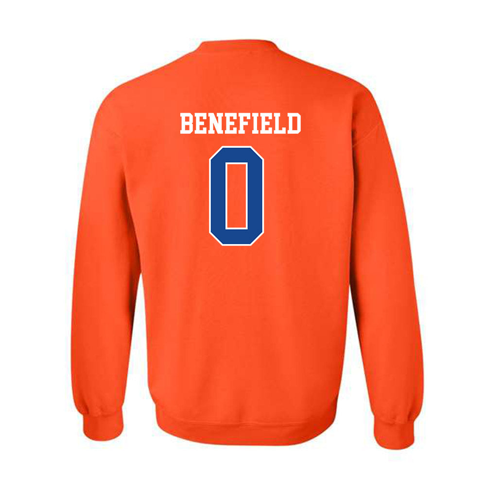 Boise State - NCAA Football : Ty Benefield - Classic Fashion Shersey Crewneck Sweatshirt