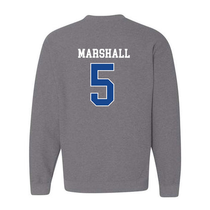 Boise State - NCAA Football : Chris Marshall - Classic Fashion Shersey Crewneck Sweatshirt-1