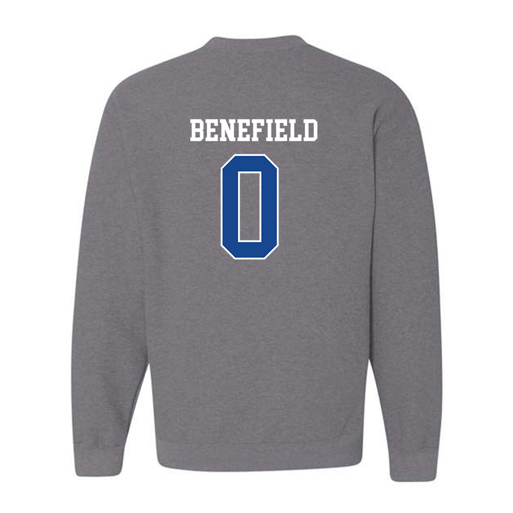 Boise State - NCAA Football : Ty Benefield - Classic Fashion Shersey Crewneck Sweatshirt