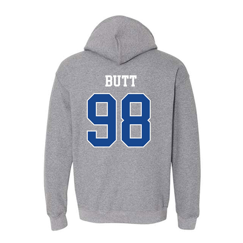 Boise State - NCAA Softball : Makenzie Butt - Classic Fashion Shersey Hooded Sweatshirt-1