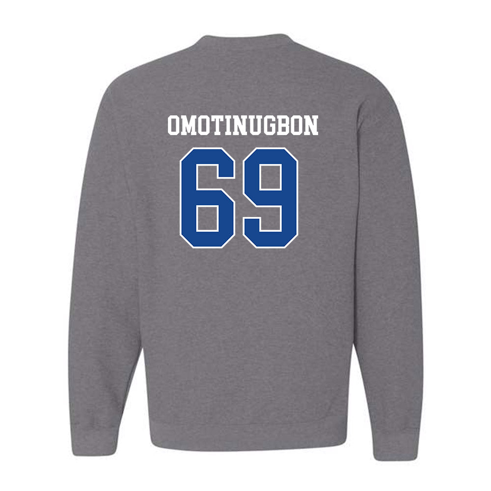 Boise State - NCAA Football : Eyitayo Omotinugbon - Classic Fashion Shersey Crewneck Sweatshirt