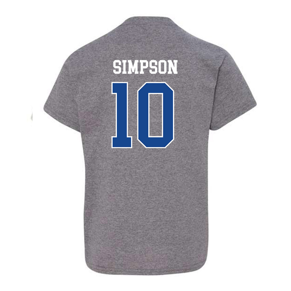 Boise State - NCAA Football : Andrew Simpson - Classic Fashion Shersey Youth T-Shirt